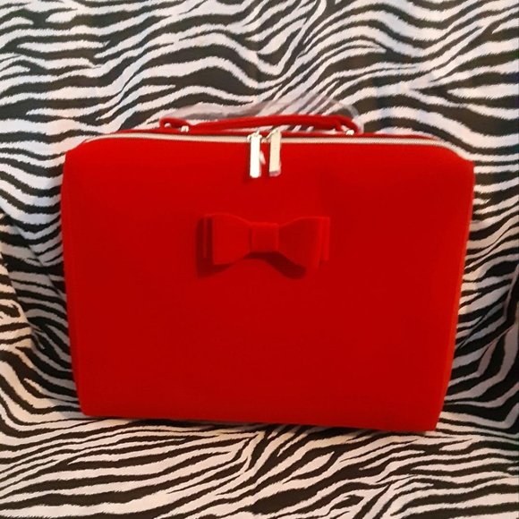 Lancome/Estee Lauder Train Case Cosmetic Makeup Travel Bag (choose U Like)